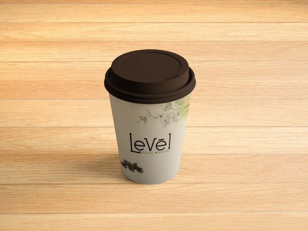 Diseño corporativo para restaurante Levél