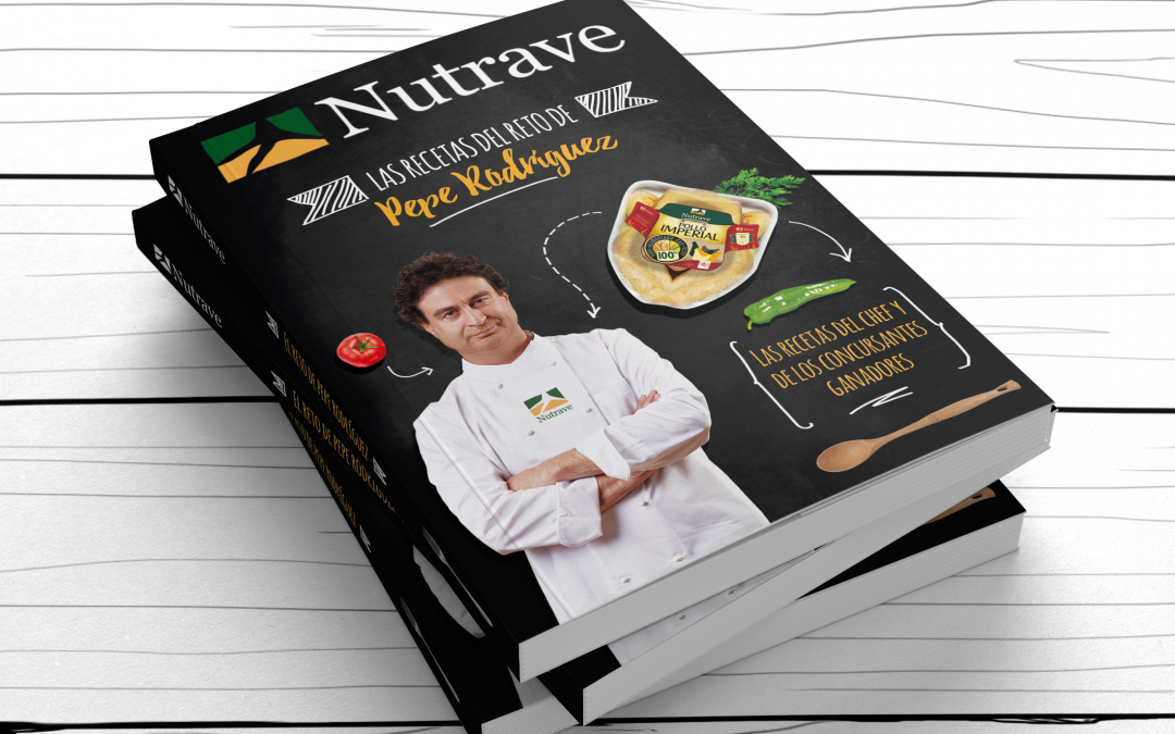 diseño portada libro de recetas